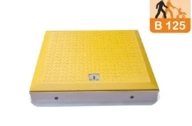Kompozit Akaryakıt İstasyon Kapağı B125 760mm 760mm