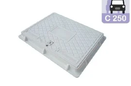 Kompozit Rögar Kapağı C250 Telekom Tipi 800mm 600mm