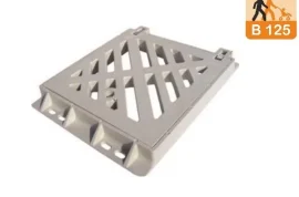 Kompozit Yağmur Suyu Izgara Takımı B125 490mm 490mm