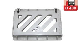 Kompozit Yağmur Suyu Izgara Takımı D400 640mm 340mm