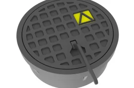 Pik Döküm Dairesel 340 Mm Petrol İstasyonu Dolum Kapağı