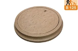 Polimer Rögar Kapağı B125 750mm