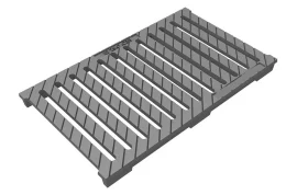 Sfero Döküm 300 X 500 X 28 Kanal Izgarası