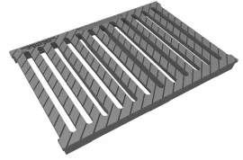 Sfero Döküm 350 X 500 X 35 Kanal Izgarası