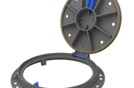 Sfero Döküm Pratik Kilitli Delikli Kanal Kapağı